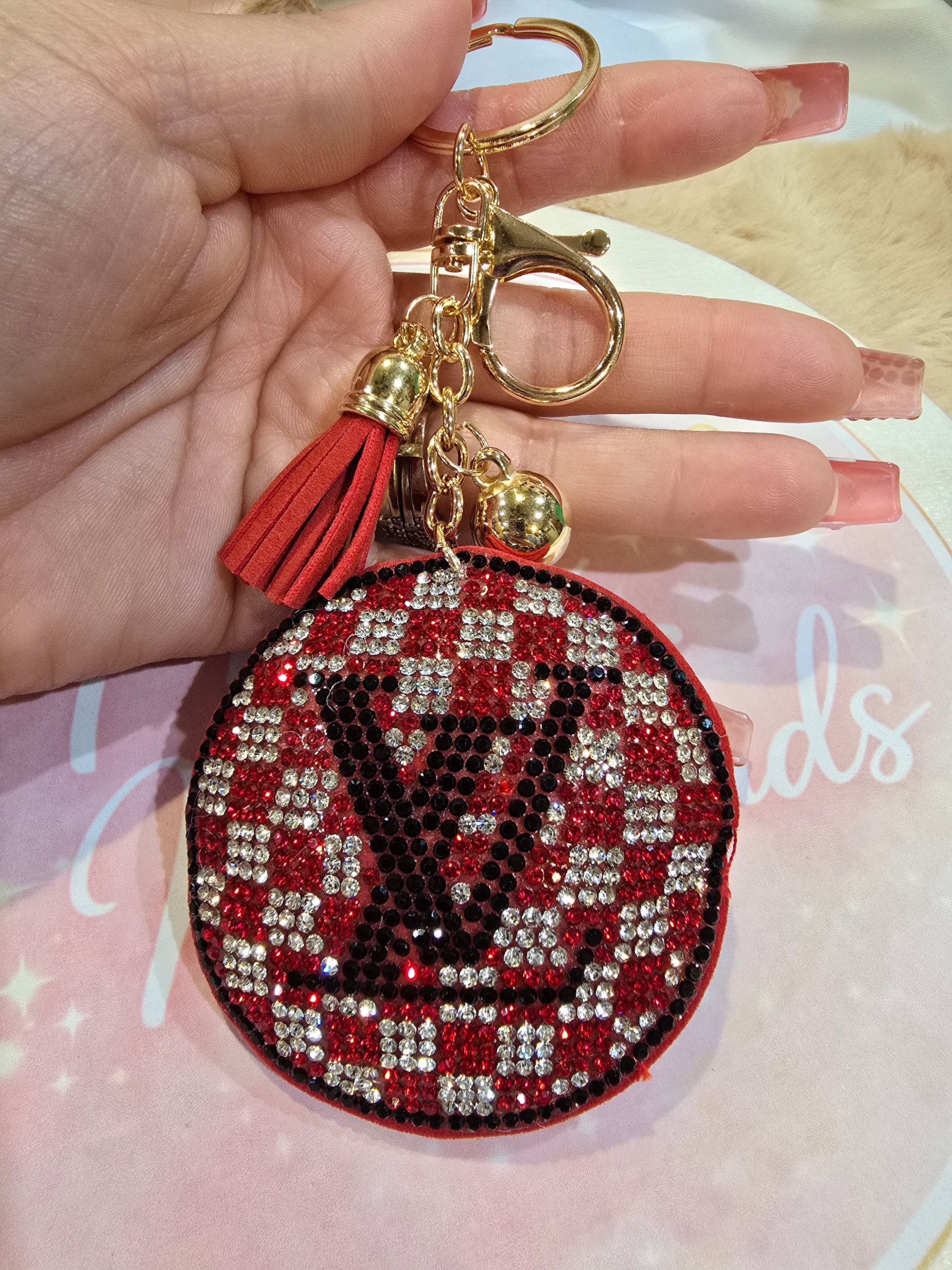 Red LV charm
