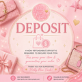 $20 deposit, non-refundable. Once payment is made you can start claiming on lives. For NAILS free shipping over $40, for ALL OTHER items free shipping over $75. Make sure to adjust quantity to reflect amount desired.