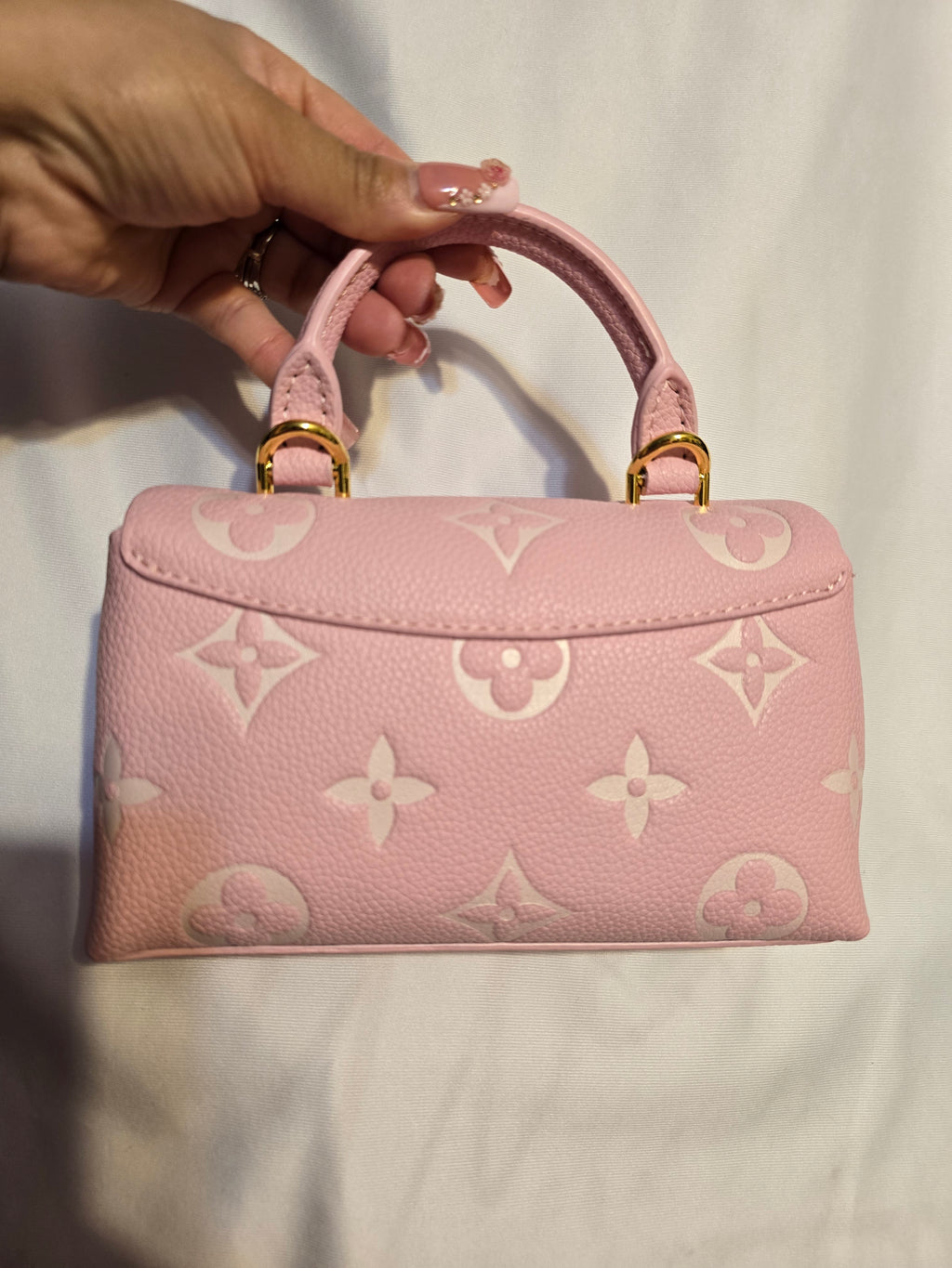 Baby pink mini LV