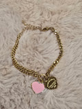 Heart of Gold in Pink