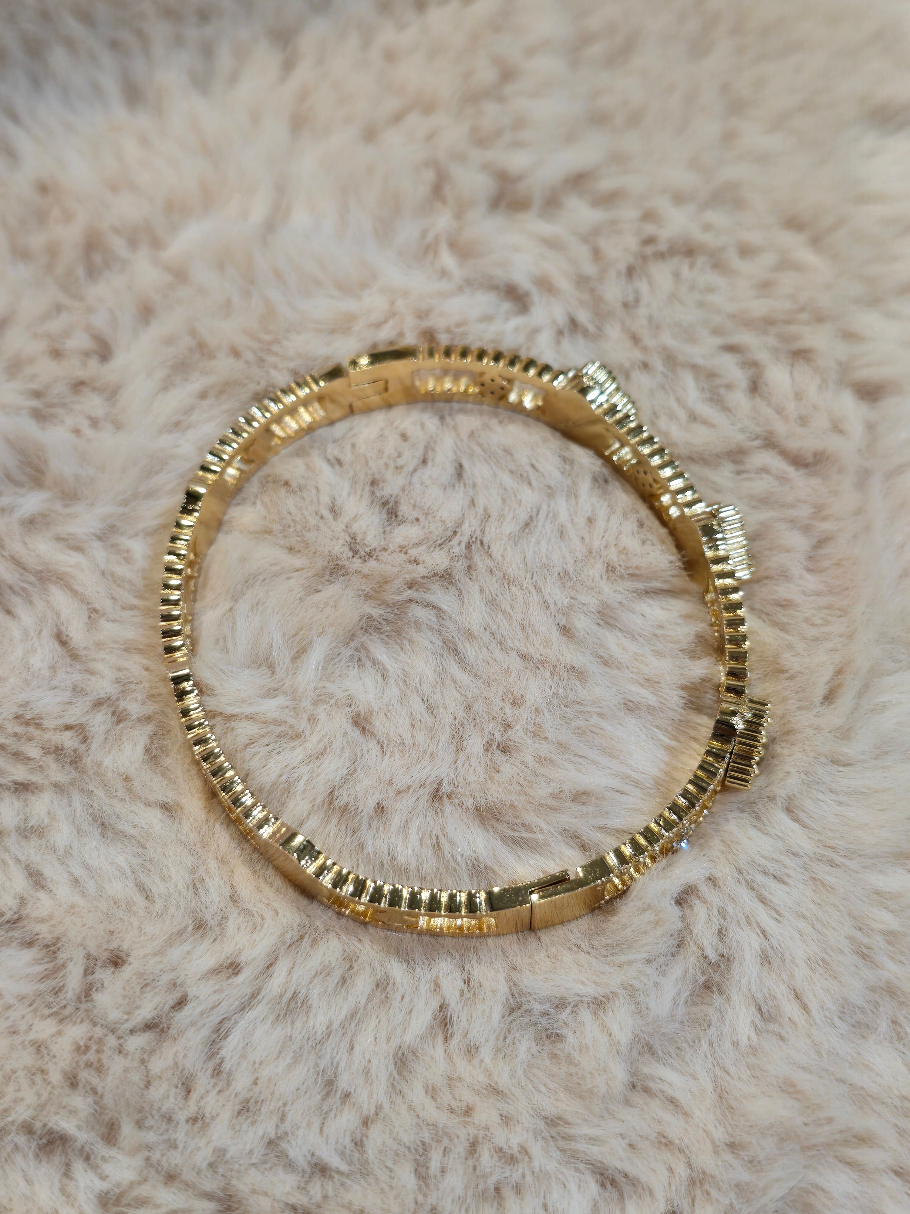 White clover bangle