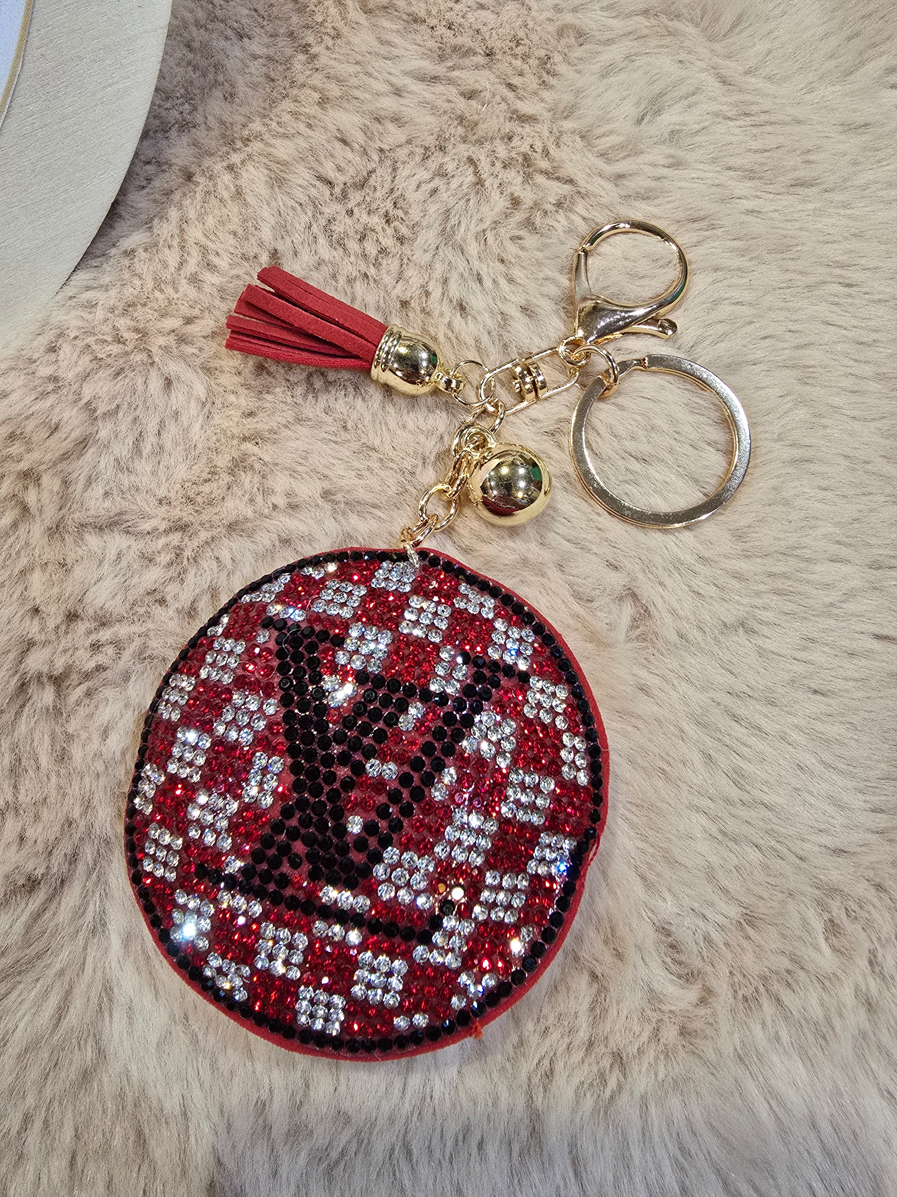 Red LV charm
