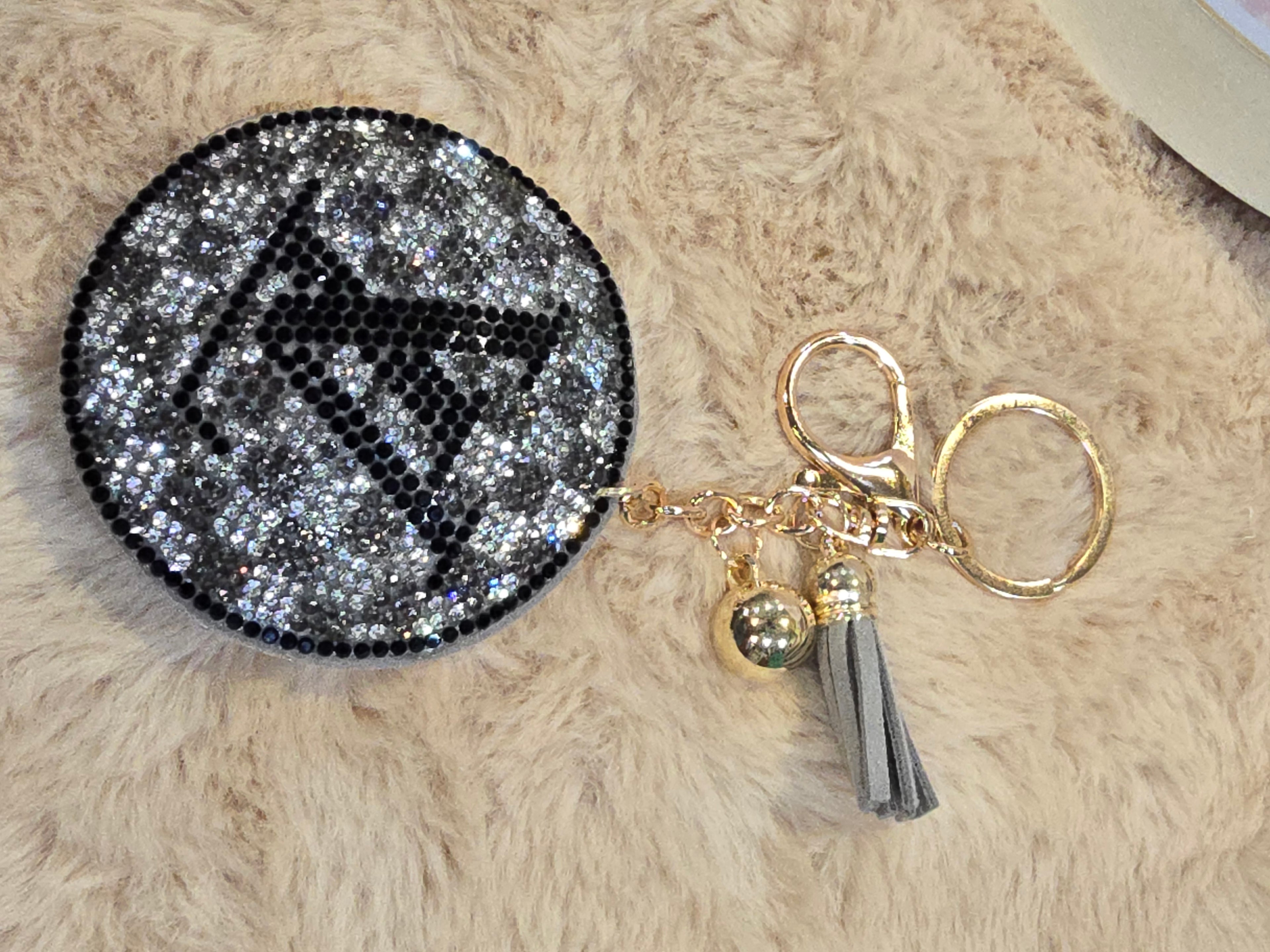 Grey n Black LV charm ✨️