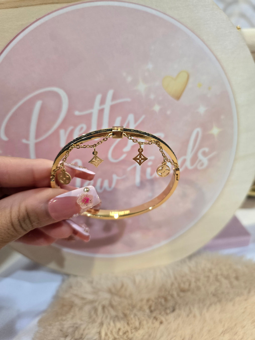 LV ✨️ charms Bangle
