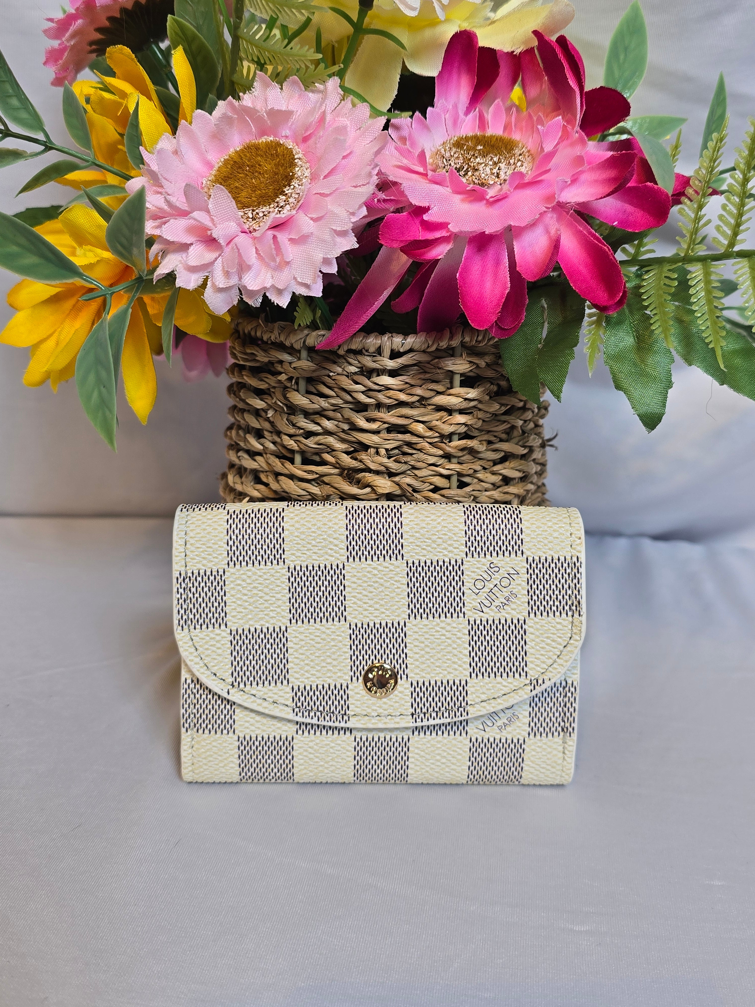 Checkered White