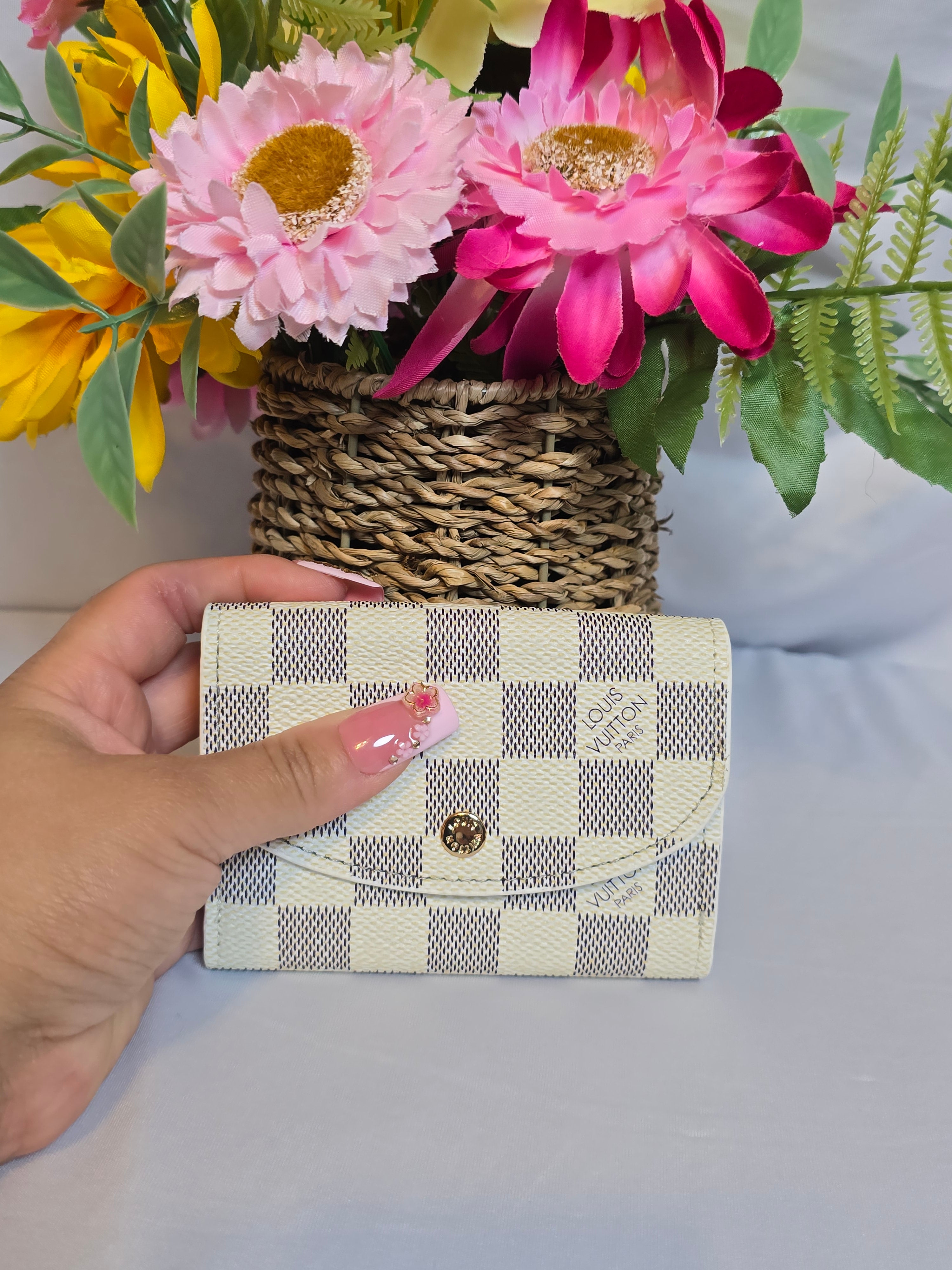 Checkered White