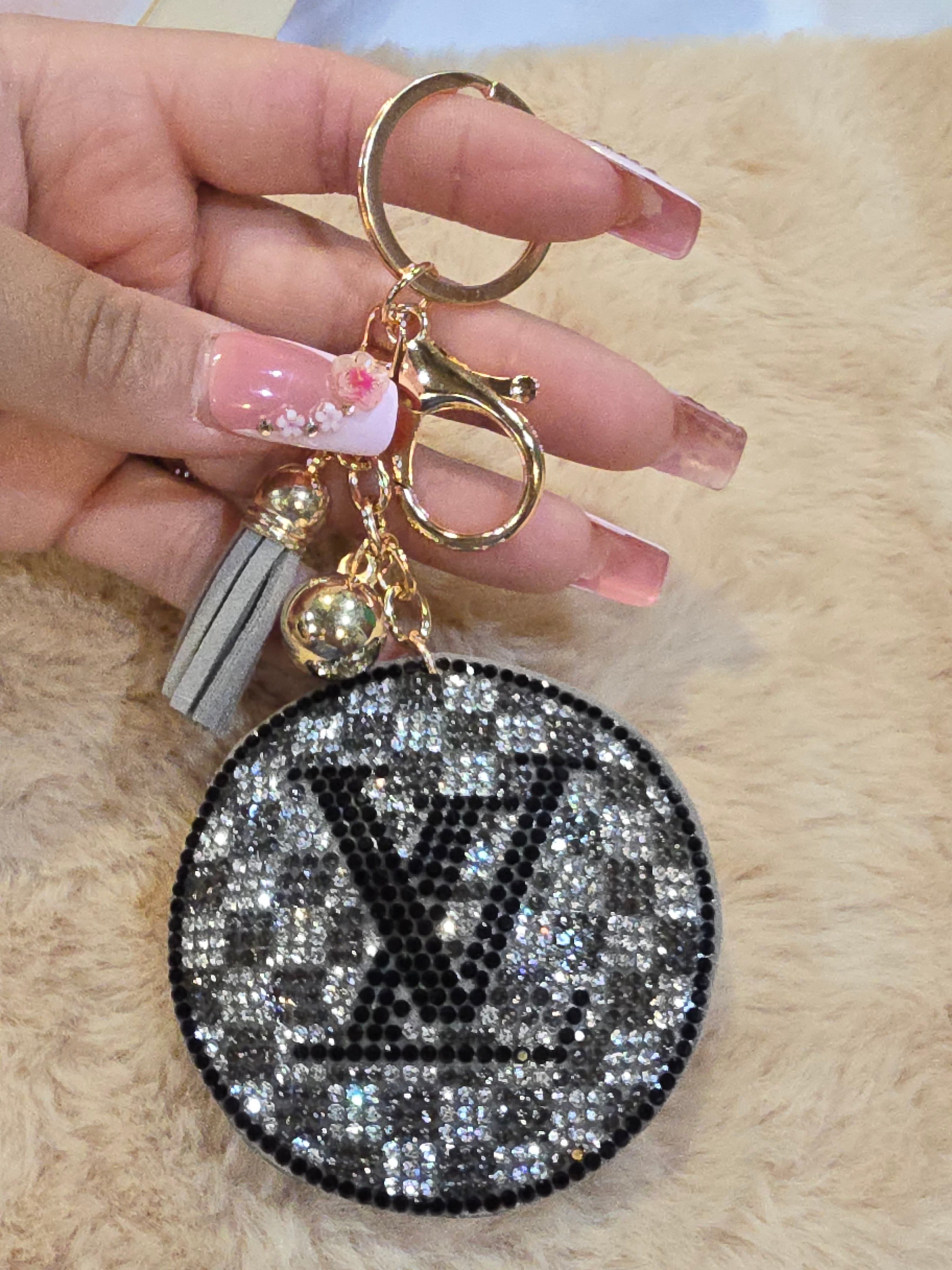 Grey n Black LV charm ✨️