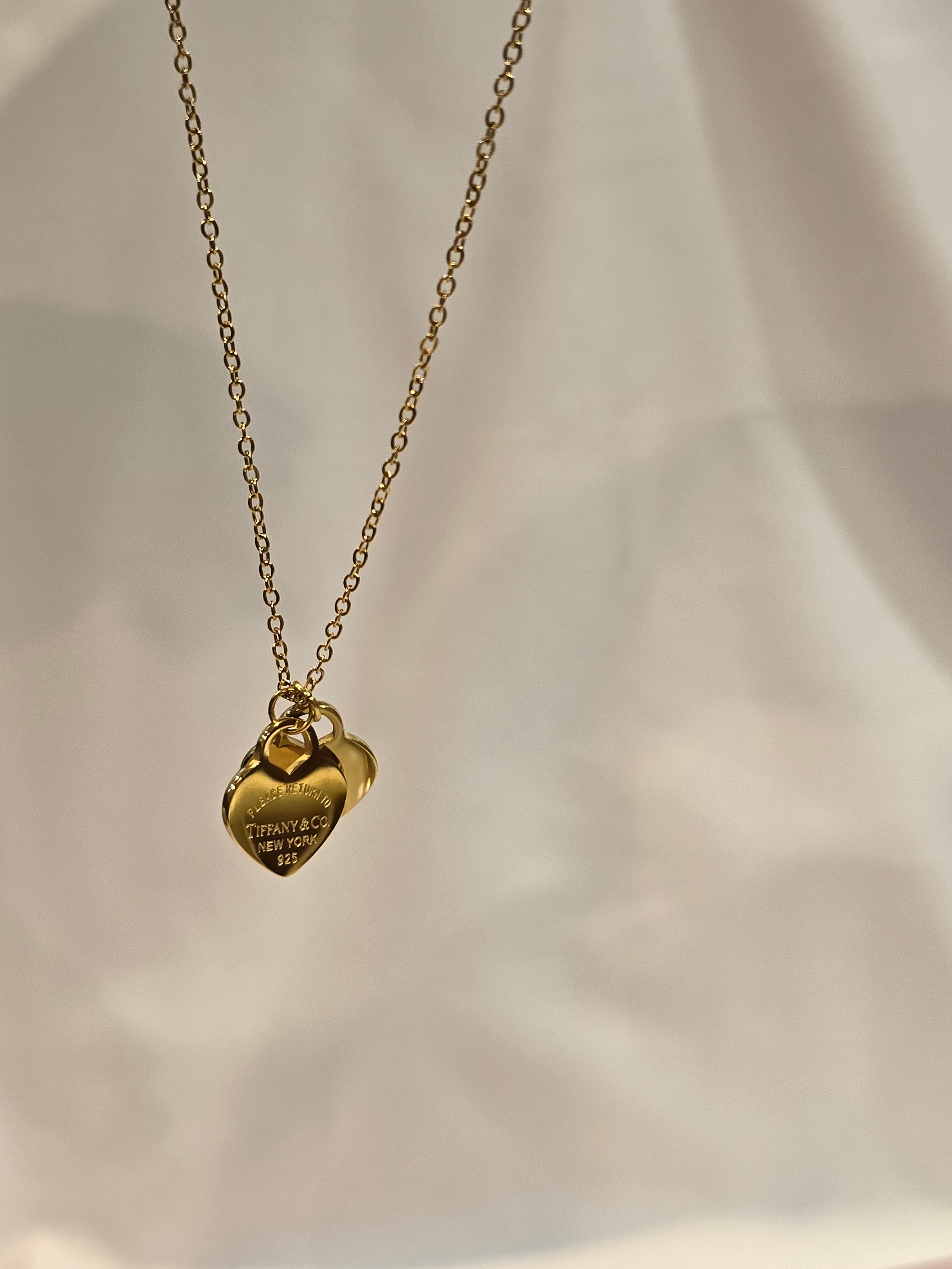 Gold Blue heart Tif