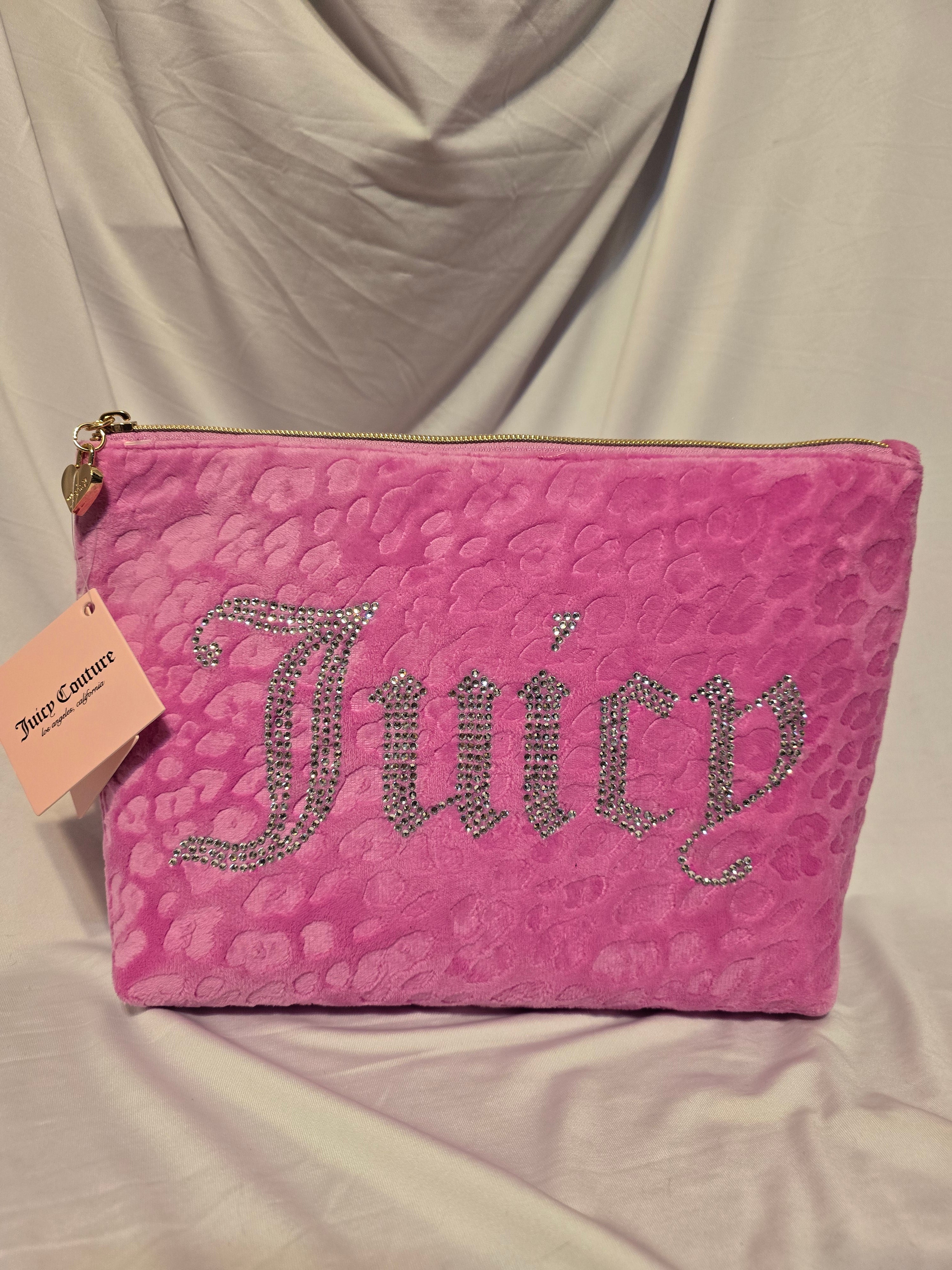 Juicy Couture travel cosmetics bag
