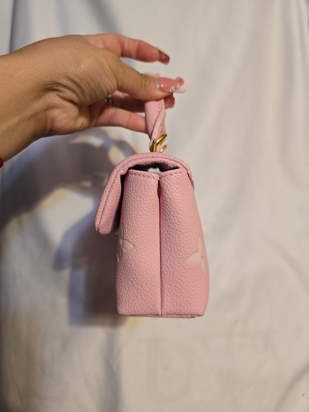 Baby pink mini LV