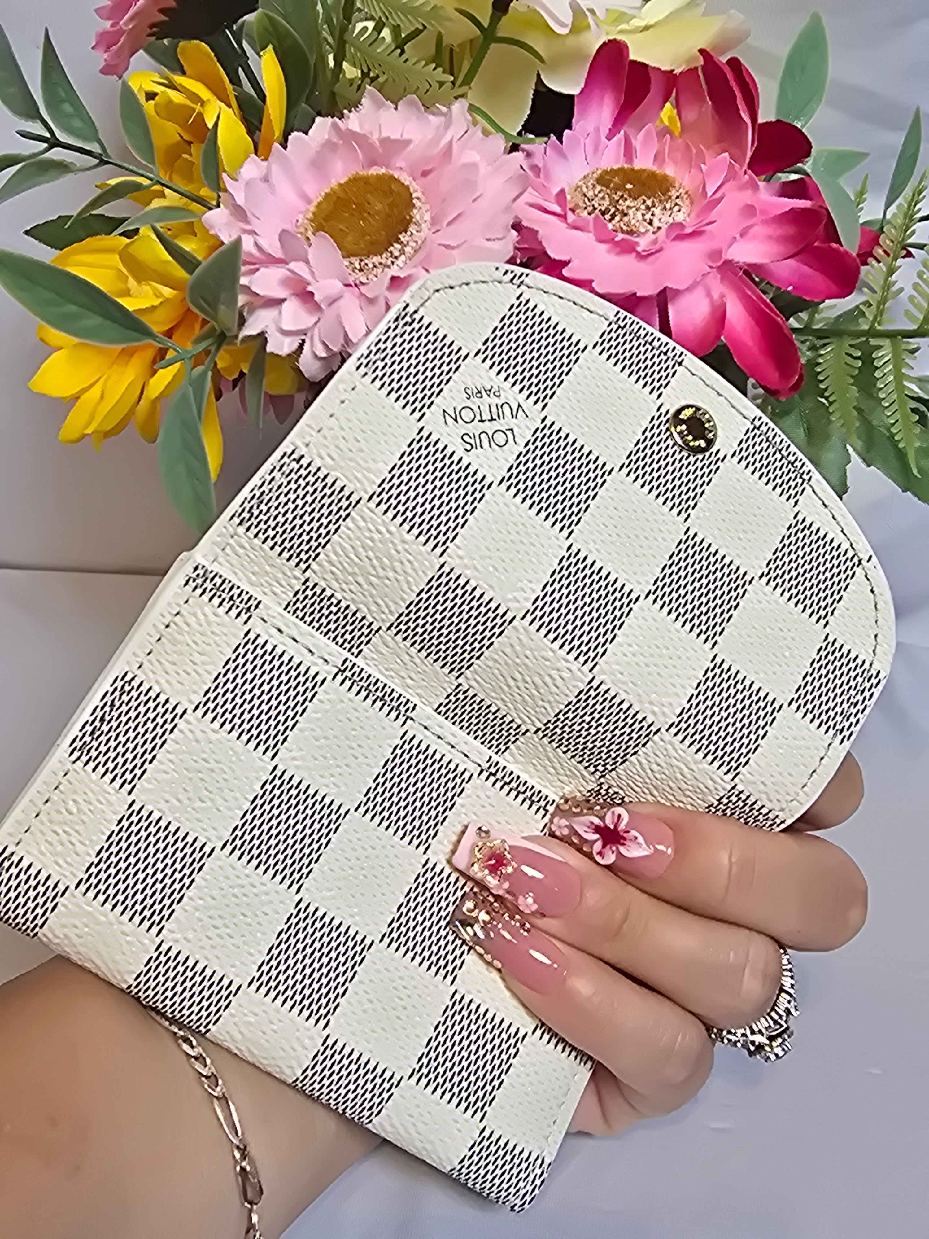 Checkered White