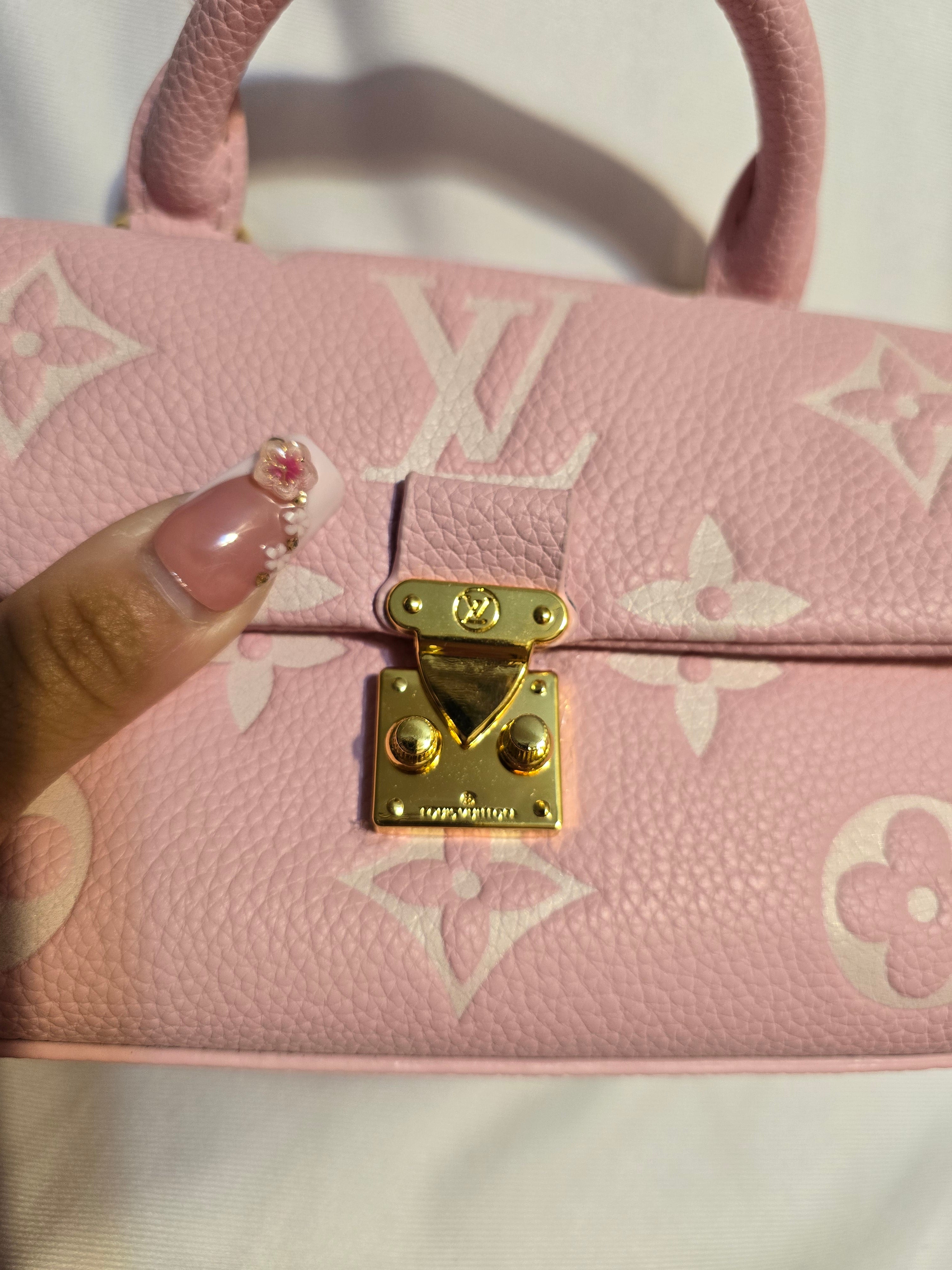 Baby pink mini LV